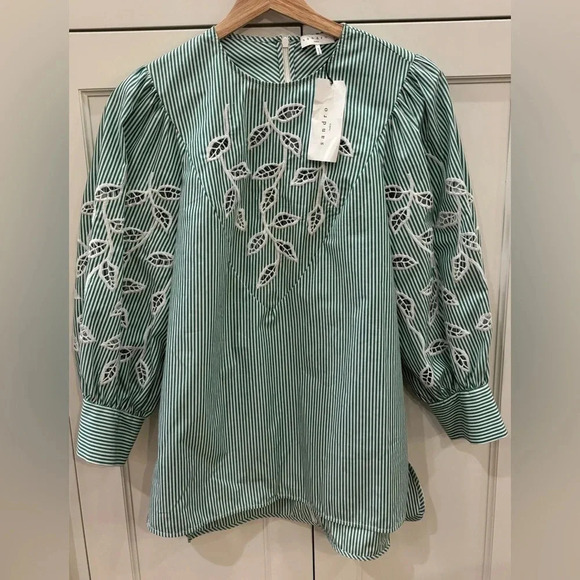 Sandro Ruiz Striped Top NWT - Picture 2 of 8